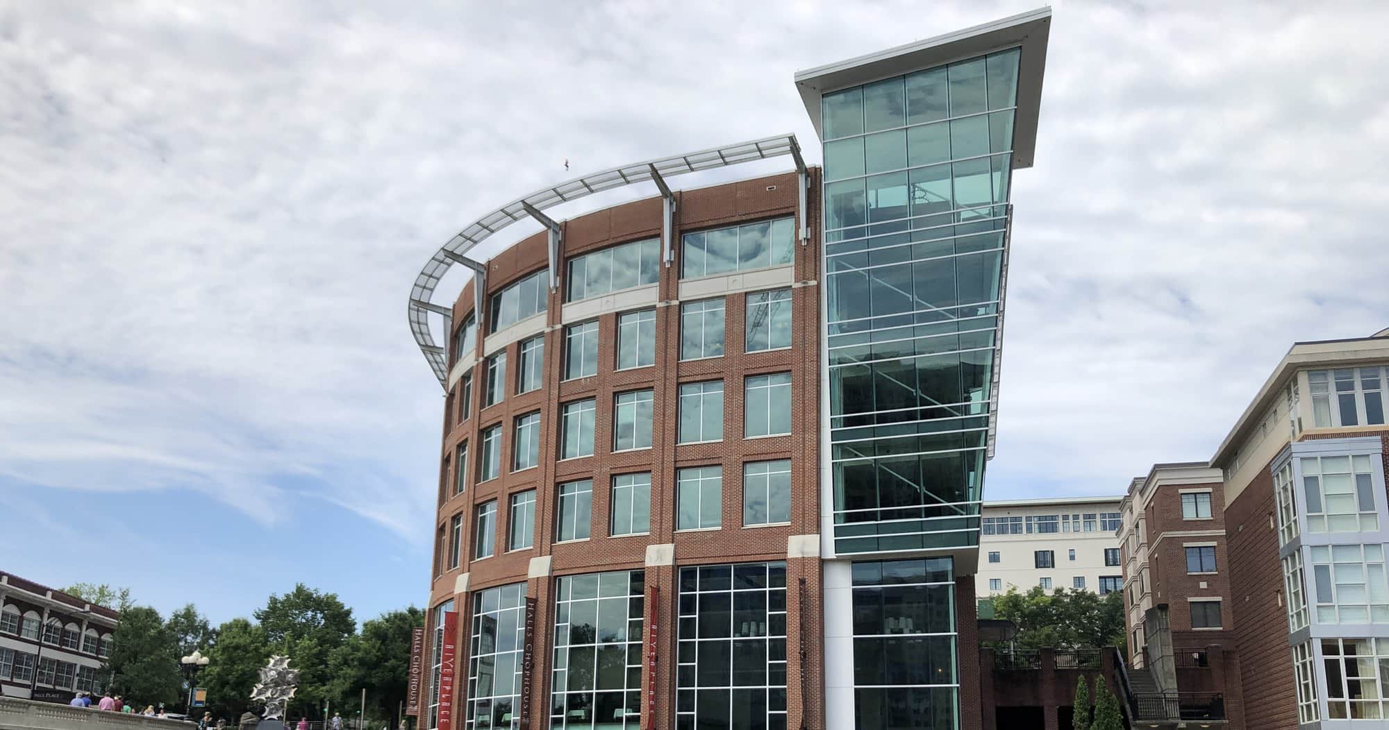 RiverPlace on South Main Street in downtown Greenville, South Carolina