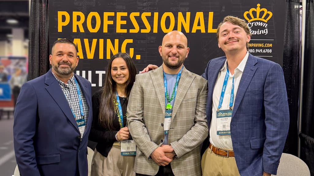 Crown Paving at the RFMA trade show