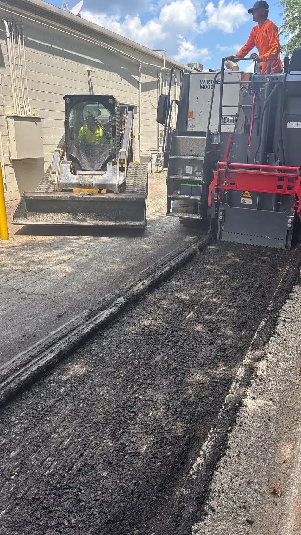 Milling machine at Summit Station, Winston-Salem NC