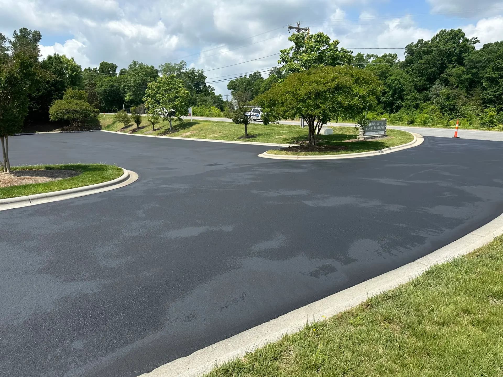 Completed seal coating in Kannapolis NC