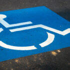 An image of an ADA compliant handicap parking space